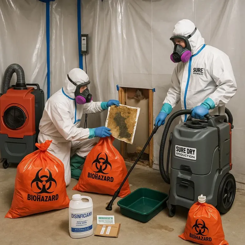 Contaminated Water Handling Protocols process in Hyde County, NC
